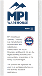 Mobile Screenshot of mpiwarehouse.com